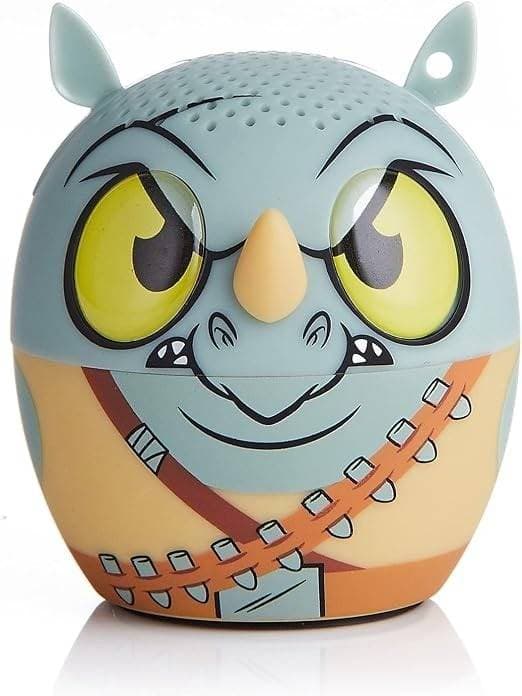 Bocina portatil mini Bitty Boomers Rocksteady Tortugas Ninja. Bluetooth 5.0 Modelo BITTYROCK/NEW -