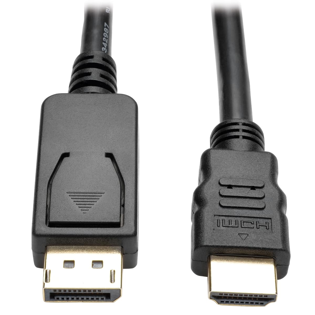 Cable Adaptador TRIPP-LITE P582-006-V2 - 1.83 m, DisplayPort, HDMI, Negro