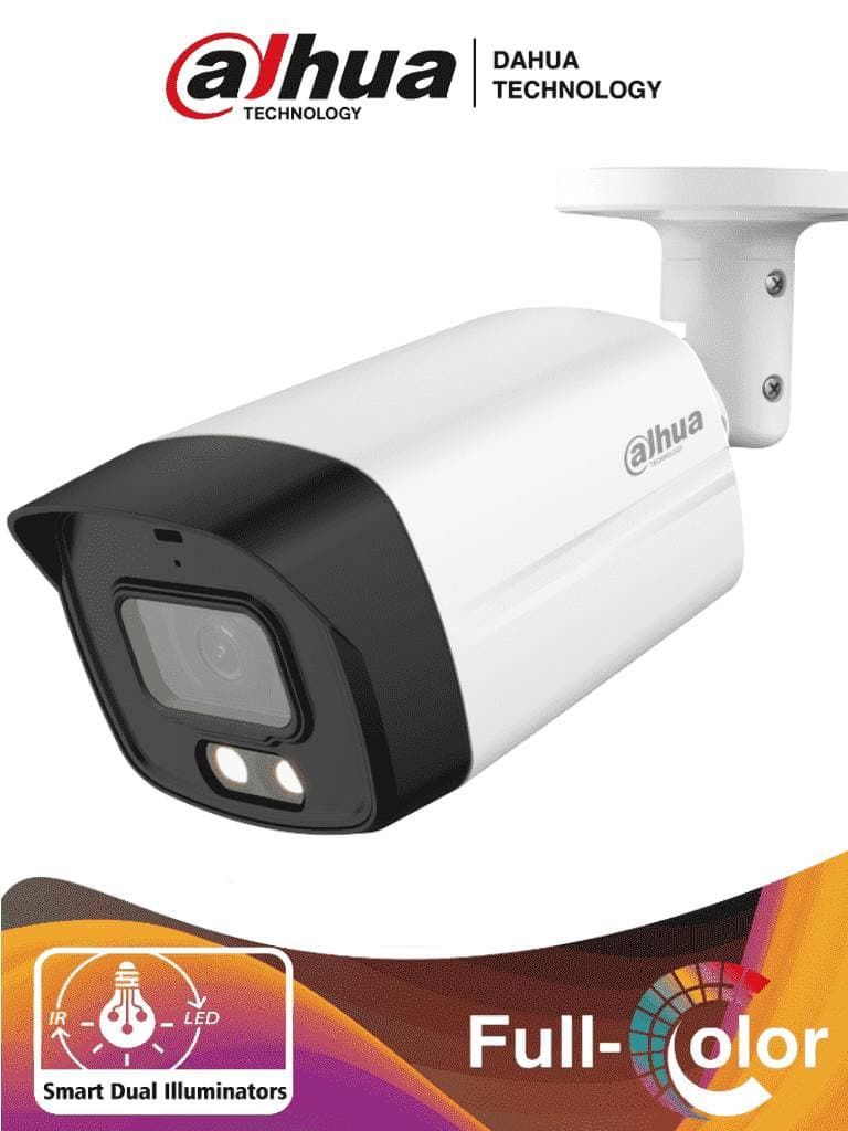 Cámara DAHUA HAC-HFW1239TLMN-IL-A - Cámara Bullet de 2 Megapíxeles -