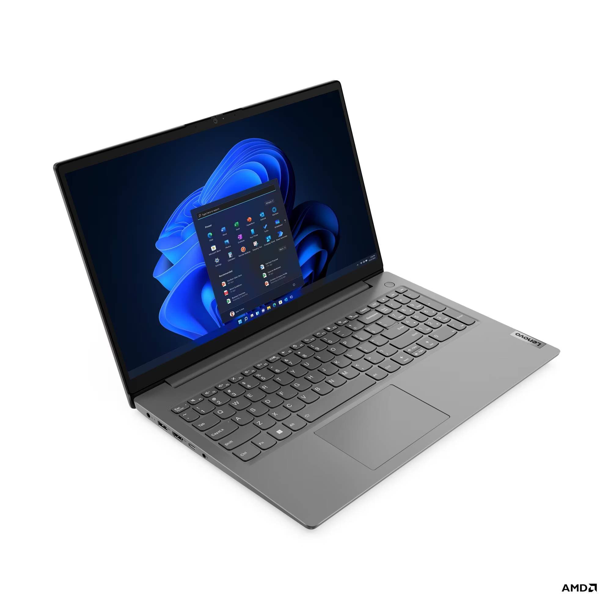 Laptop LENOVO V15 G4 - AMD Ryzen 5 7430U, 16 GB, 1 TB SSD, W11P, Pantalla 15, 6 pulgadas, español, 3 años de garantia