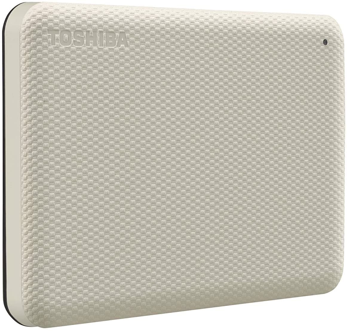 Disco Duro Externo TOSHIBA Canvio Advance V10 - 2 TB, USB 3.0, 2.5 pulgadas, Color blanco