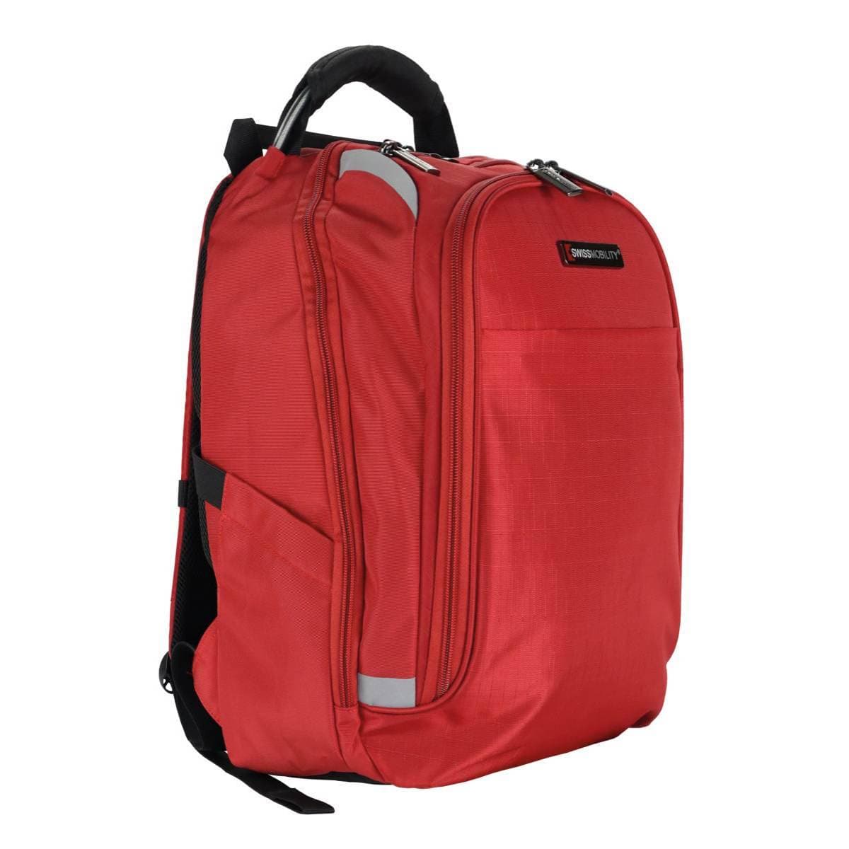 Mochila SWISSMOBILITY ZION - 15.6 pulgadas, Mochila, Rojo