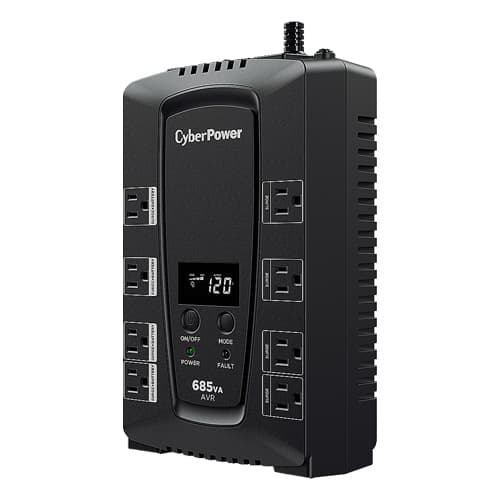 No-Break CyberPower - 685 VA, 390 W, 8 h, Hogar y Oficina