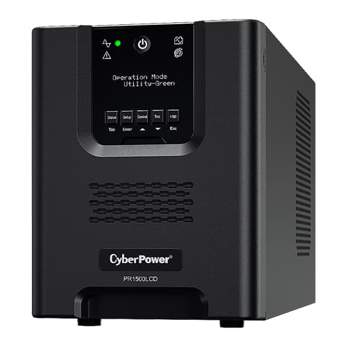 No-Break CyberPower PR1500LCD - 1500 VA, 1500W, 8 h, Negro, Industrial