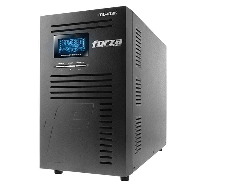UPS Doble Conversión en línea Forza FDC-103K con capacidad de 3000VA/3000W -