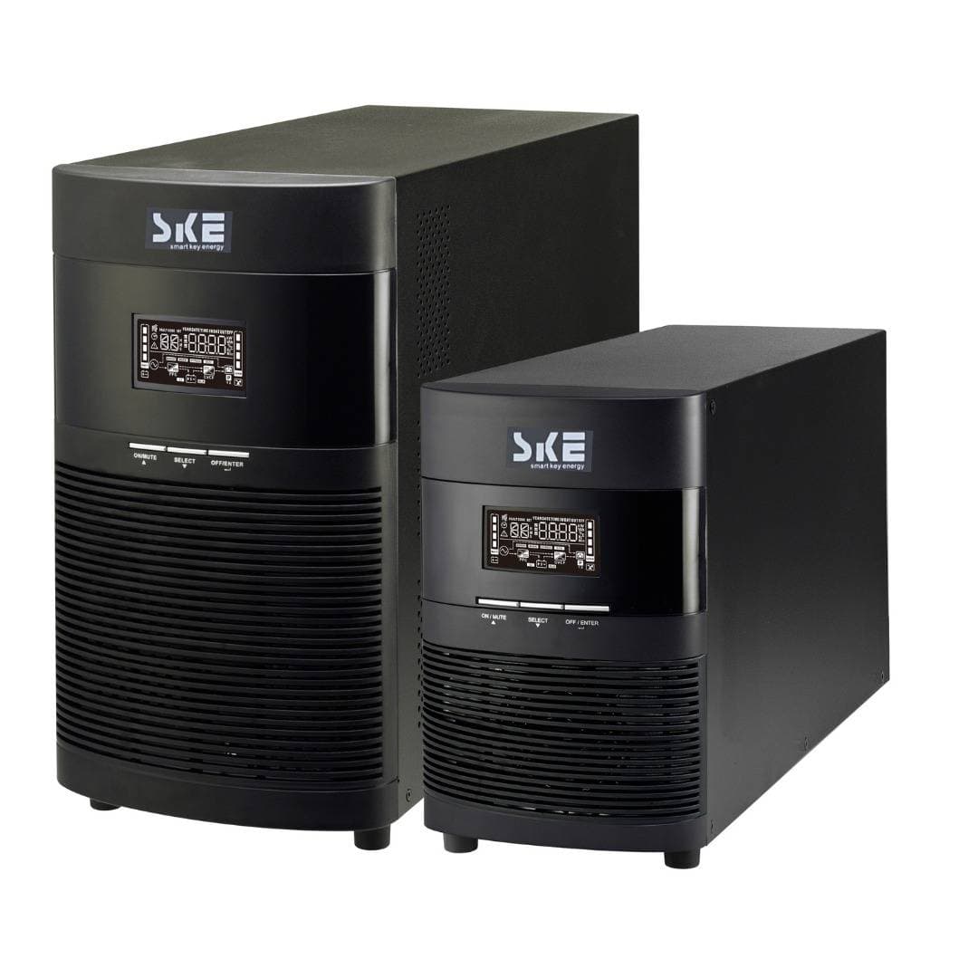 UPS Online SKE Energy (UH11-1 LS i) 1 - 000va/1, 000w, Monofásico, Doble Conversión, Color Negro, Voltaje de Entrada y Salida 120V