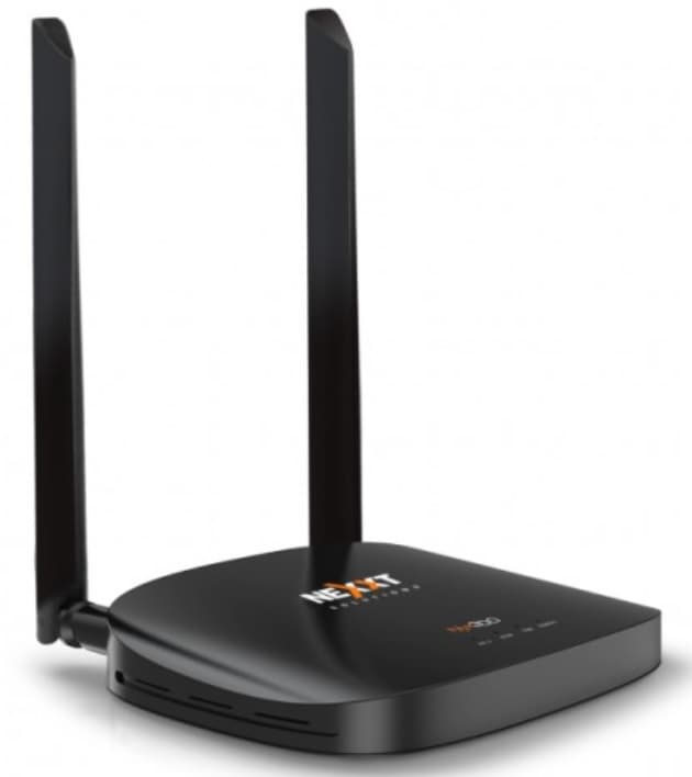 Router 300Mbps NEXXT NYX300 - 300 Mbit/s, Interno, 2, Negro