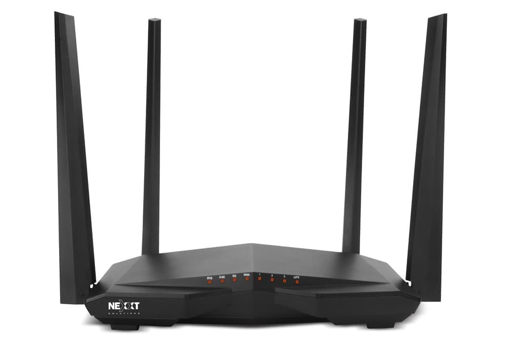 Router Inalámbrico Nexxt Home NCR-N1200 - 1200 Mbps, Negro