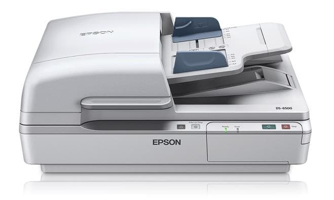 Escáner EPSON DS-6500 - 215 x 1016 mm, 25 ppm, Base plana y ADF, CCD, 3000 páginas