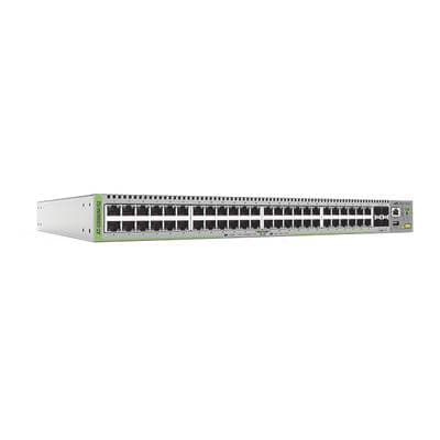 Switch ALLIED TELESIS Administrable CentreCOM GS980M - Capa 3 de 48 puertos 10/100/1000 Mbps+ 4 SFP Gigabit. AT-GS980M-52-10.