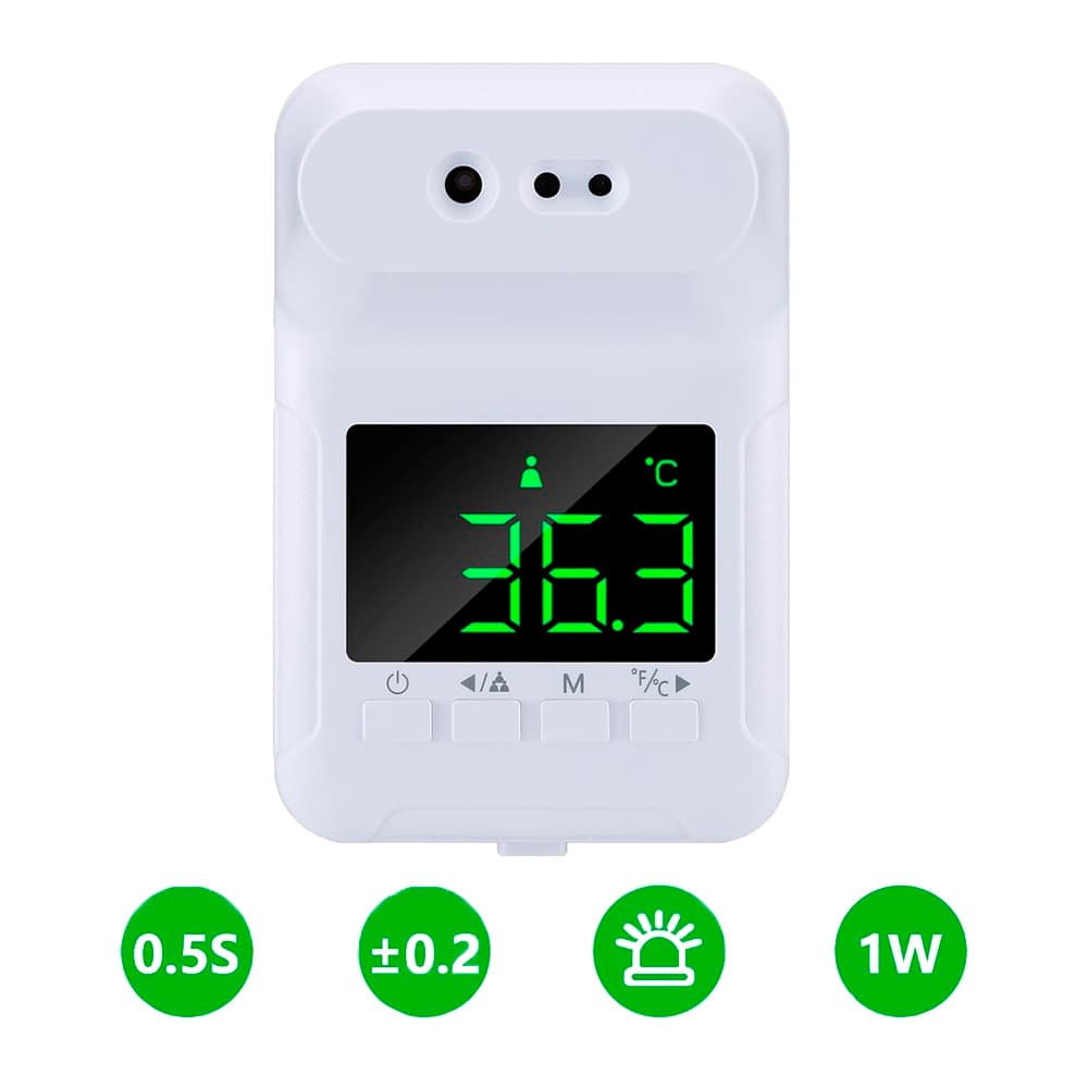 Termómetro de Pared KSA modelo K-3S; Incluye cable de carga micro USB. *Garantía de 4 meses* -
