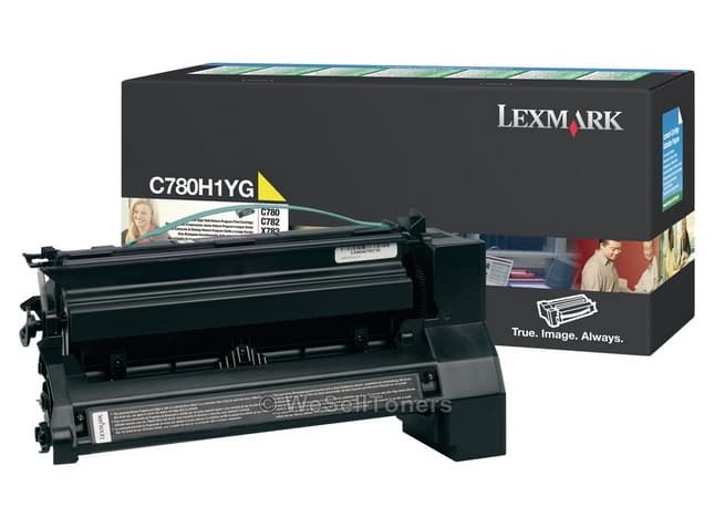 Cartucho tóner LEXMARK - 10000 páginas, Amarillo, Laser, Negro