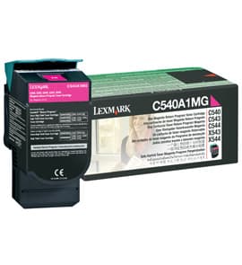 Cartucho tóner LEXMARK - 1000 páginas, magenta