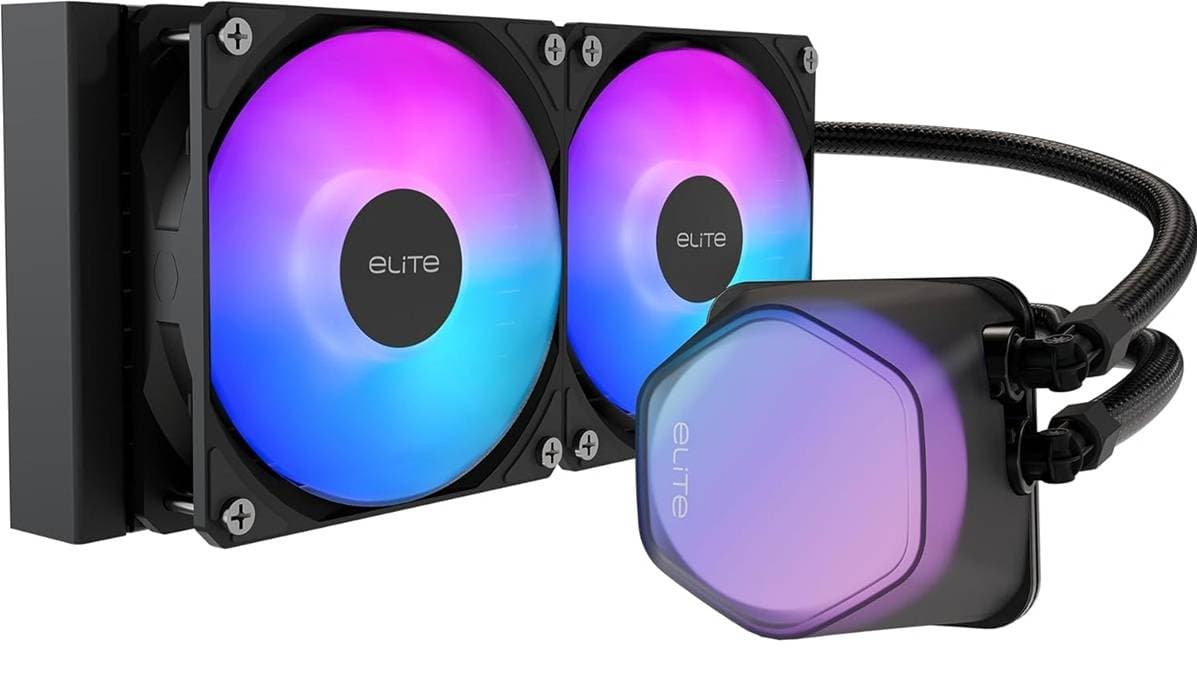 Enfriamiento Liquido Cooler Master Elite Liquid 240 (ELW-D24M-A21DA-R1) - ARGB Socket Intel LGA 1851/1700/1200/1151/1150/1155/1156 AMD AM5/AM4